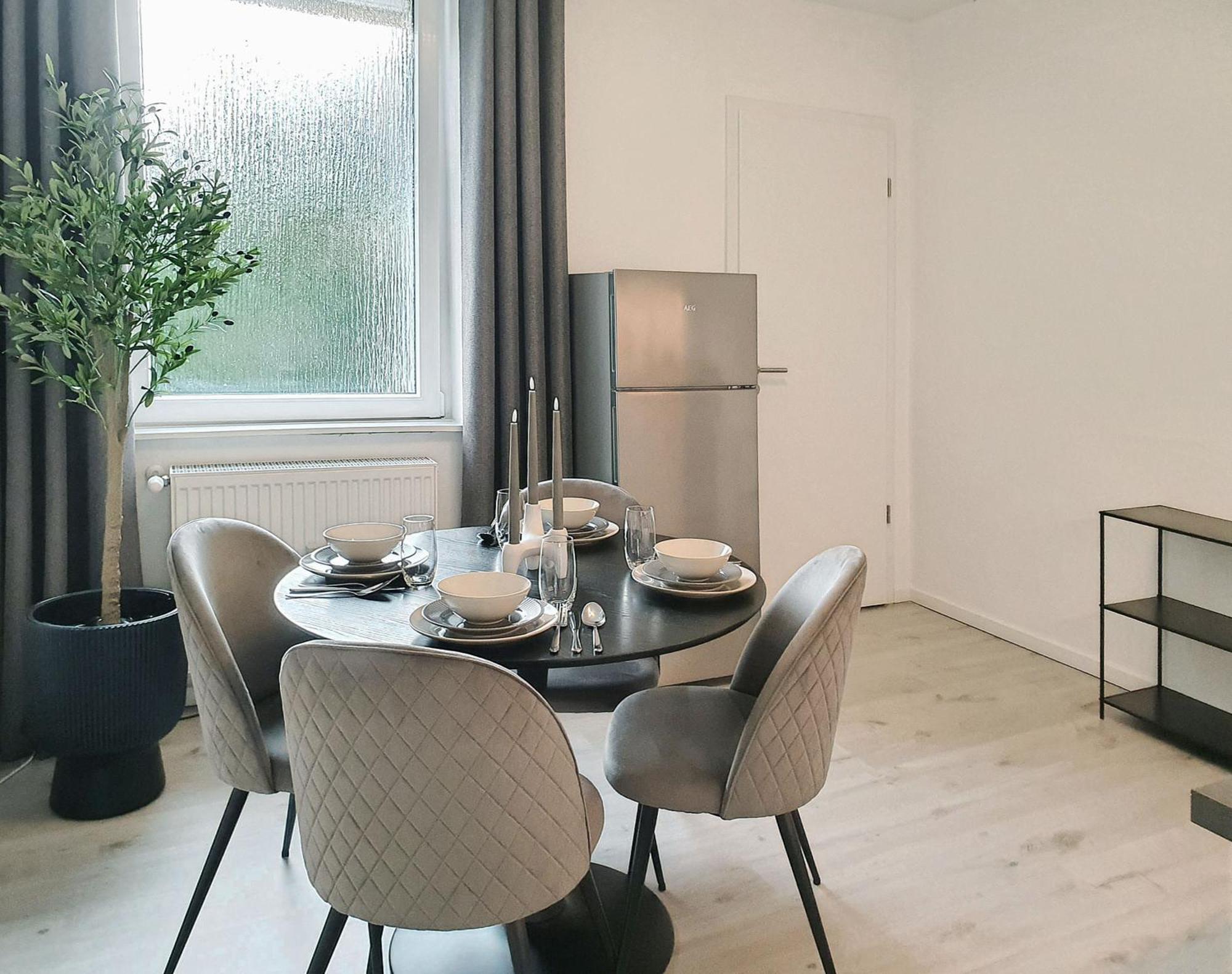 Livation - Apartments Hamm-Mitte - 2 Zi - Nespresso - Smarttv - Freewifi - Ausgestattete Kueche - 24H Check-In - Bis 4 Pers Pro Apartment Hamm  Ngoại thất bức ảnh